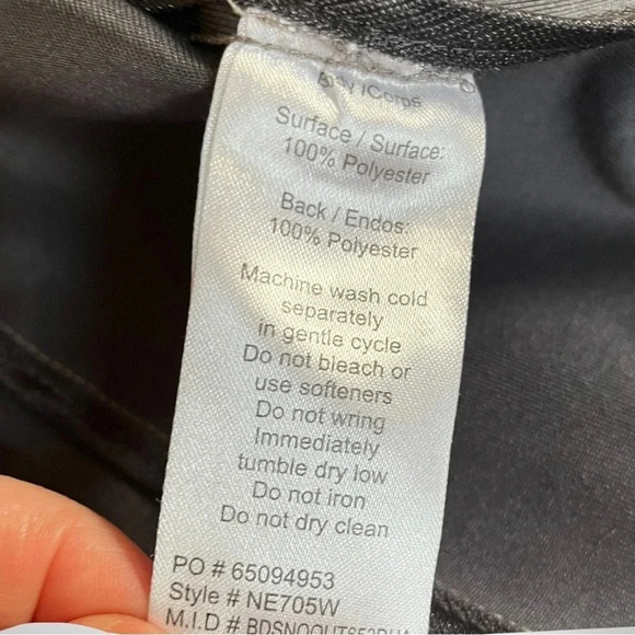 NORTH END Women's Gray Soft Shell Jacket With Convertible Collar Small | EUC - Picture 13 of 15